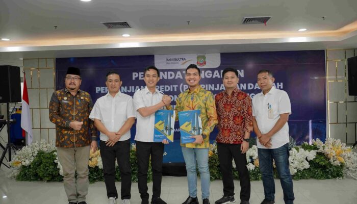 Pemkab Konut Gandeng Bank Sultra, Teken Pinjaman Daerah untuk Percepat Pembangunan