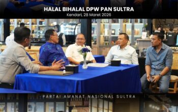 Formateur DPW PAN Sultra Inisiasi Halal Bihalal di The Harbour Cafe, Perkuat Soliditas Kader