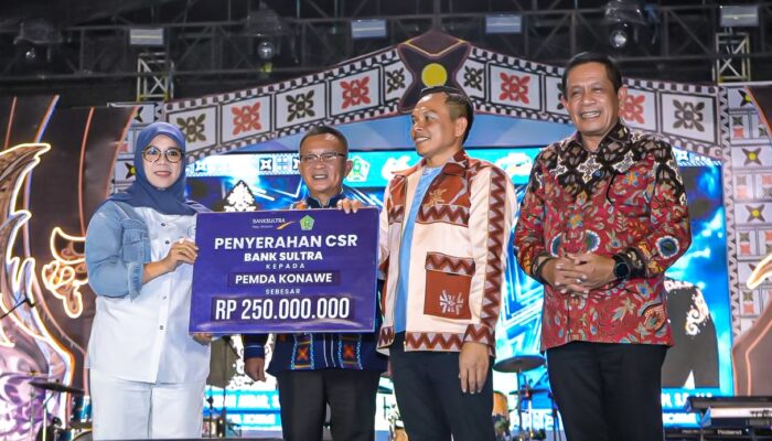 Bank Sultra Salurkan CSR Rp250 Juta untuk 625 Siswa di Konawe, Dorong Pendidikan dan Literasi Keuangan