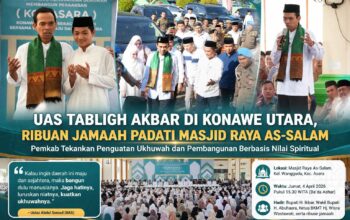 UAS Hadir di Konawe Utara, Serukan Bangun Daerah dari Kekuatan Iman dan Ukhuwah