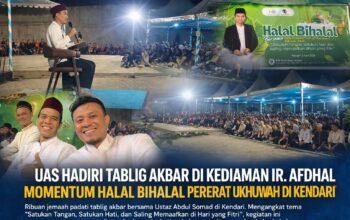 Isi Tabligh Akbar di Kediaman Ir. Afdhal, UAS Tekankan Perkuat Ukhuwah dan Silaturahmi