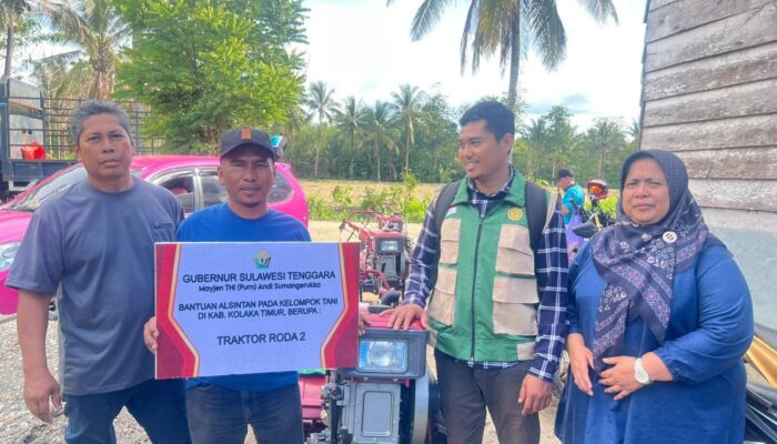 Pemprov Sultra Genjot Pertanian, Ratusan Alsintan Diguyurkan hingga Tambahan Cetak Sawah 24 Ribu Hektare