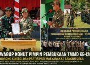 Wabup Konawe Utara Pimpin Pembukaan TMMD ke-128, Dorong Sinergi dan Partisipasi Masyarakat