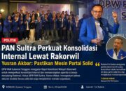PAN Sultra Perkuat Konsolidasi Internal Lewat Rakorwil, Yusran Akbar: Pastikan Mesin Partai Solid
