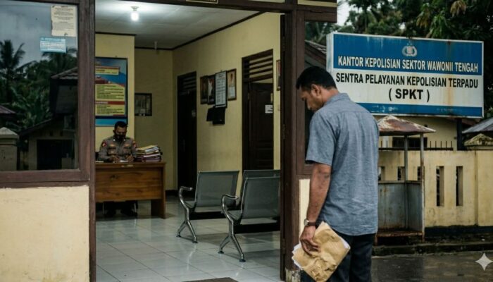 Dua Kali Datang Melapor, Warga Mengaku Tak Dilayani Polsek Wawonii Barat