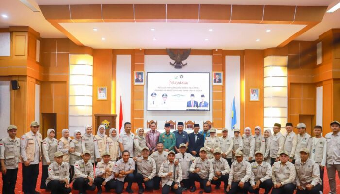 Gubernur Andi Sumangerukka Resmi Lepas 37 PPIH Sultra 2026, Tekankan Pelayanan Profesional dan Humanis