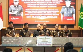 Kejati Sultra Setor Rp9,74 Miliar ke Kas Negara, Pemulihan Keuangan Negara Semester I 2026 Capai Rp11,54 Miliar
