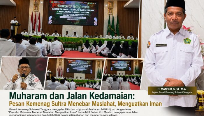 Muharam dan Jalan Kedamaian: Pesan Kemenag Sultra Menebar Maslahat, Menguatkan Iman