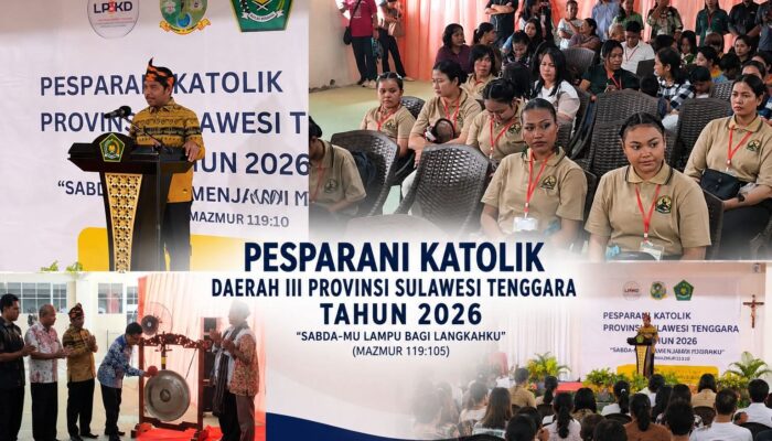 Kakanwil Kemenag Sultra: PESPARANI Jadi Momentum Perkuat Moderasi Beragama dan Kerukunan Umat