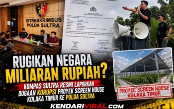 Polisi Diminta Usut Dugaan Korupsi Proyek Screen House Rp4,27 Miliar di Kolaka Timur