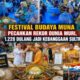 Festival Budaya Muna Pecahkan Rekor Dunia MURI, 1.228 Dulang Makanan Khas Muna Jadi Kebanggaan Sultra
