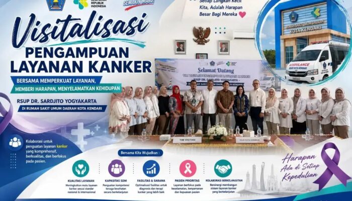 Baru Sepekan Jabat Plt Direktur RSUD Kota Kendari, dr. Agustin Tancap Gas Perkuat Layanan Penanganan Kanker