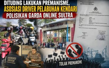 Dituding Lakukan Premanisme, Asosiasi Driver Pelabuhan Kendari Polisikan Garda Online Sultra
