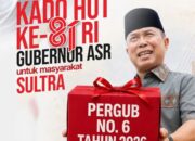 Kado HUT ke-81 RI, Gubernur Sultra Turunkan Pajak Kendaraan Bermotor 5-23 Persen