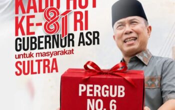 Kado HUT ke-81 RI, Gubernur Sultra Turunkan Pajak Kendaraan Bermotor 5-23 Persen