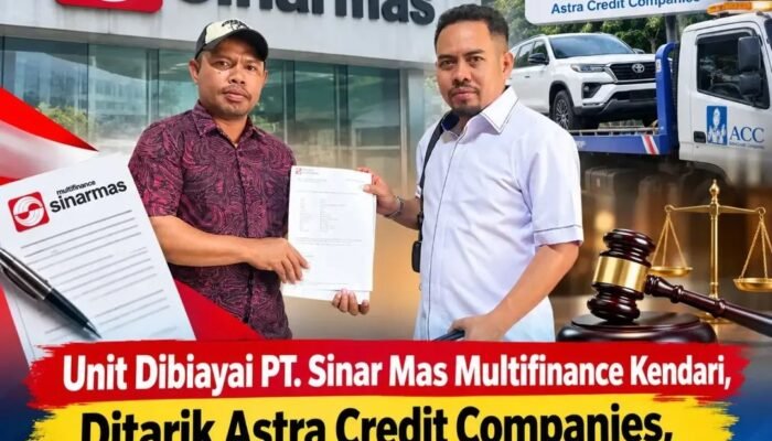 Unit Dibiayai Sinar Mas Kendari, Ditarik Astra Credit Companies, Sinar Mas Dukung Langkah Hukum Rizal