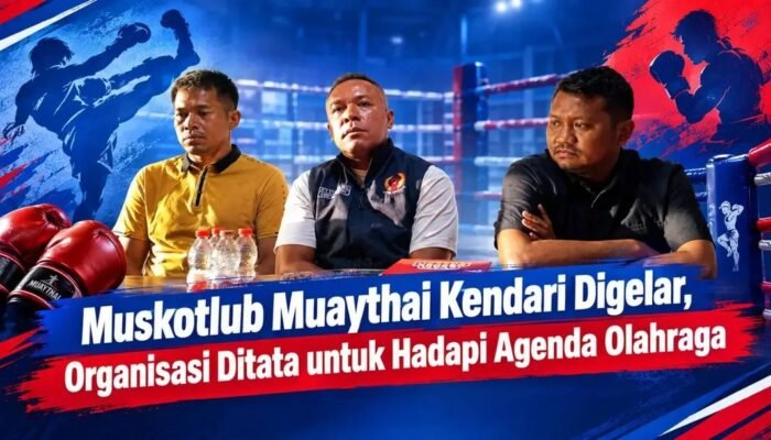 Muskotlub Muaythai Kendari Digelar, Organisasi Ditata untuk Hadapi Agenda Olahraga