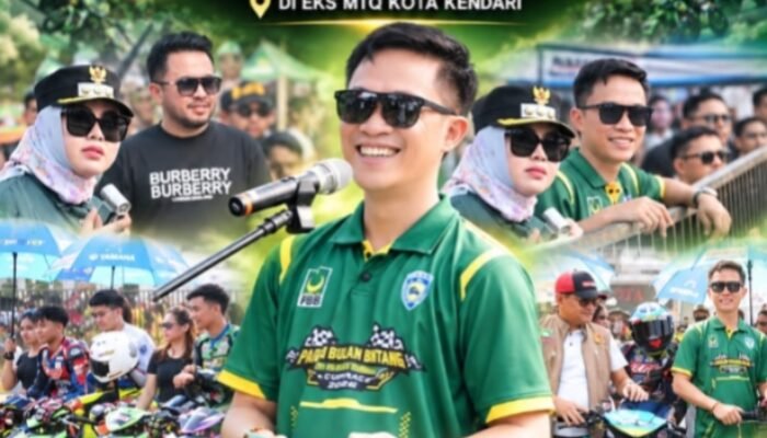 Cup Race 2026 PBB Sultra Resmi Dibuka, Ikbar Dorong Otomotif Jadi Ruang Prestasi Generasi Muda